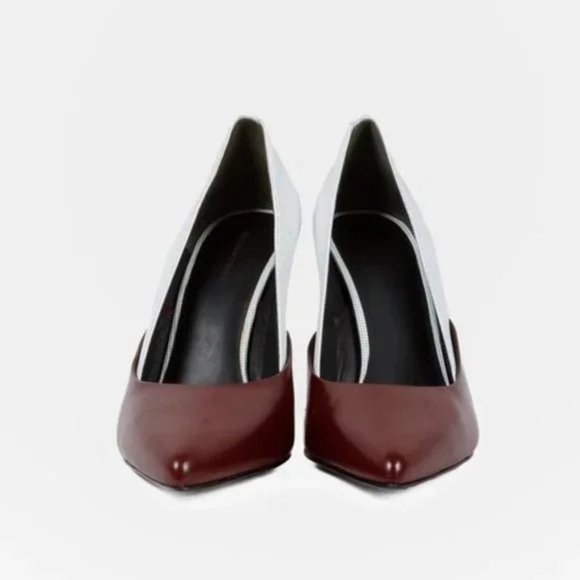 Alexander Wang Cicely Mixed Leather Pump - Picture 2 of 10